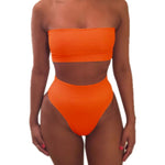 Load image into Gallery viewer, Bikini Biquini women swimsuit Bikinis Set Women Swimwear Sexy Set pure color bikini Push Up Swimming Sexy Bikinis set Beachwear